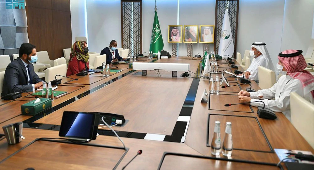 KSrelief in Djibouti, where they reached 16 projects in healthcare, food and other sectors. (SPA)