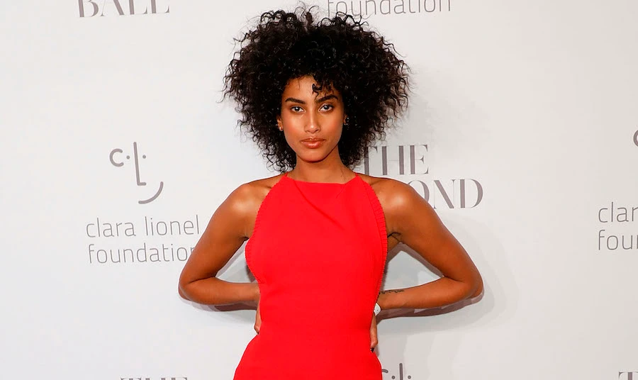Imaan Hammam was runner-up in the industry vote for Model.com's social movers award. File/Getty