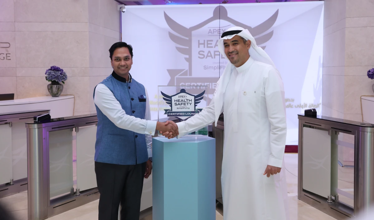 Saudia airport lounge lands top safety award