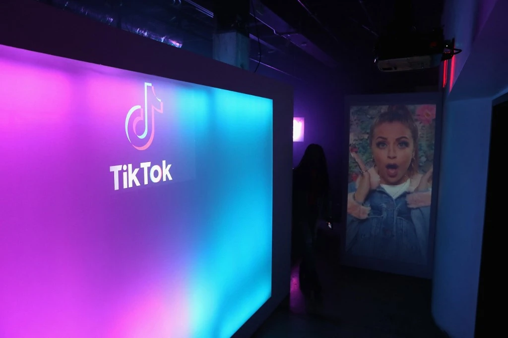 ikTok has overtaken online giant Google as the most popular website of the year. (AFP)