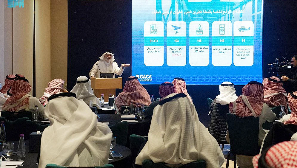 Private aircraft owners were informed of the latest strategic and operational developments, and the workshop also highlighted their responsibilities. (SPA)