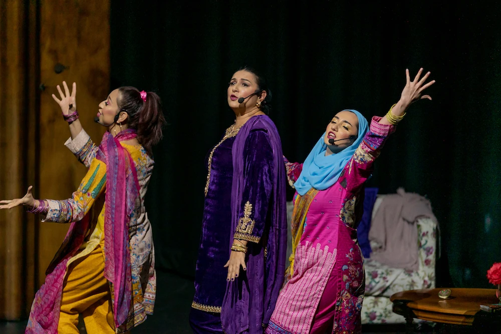 She’s behind you! Debut Muslim panto sweeps Britain
