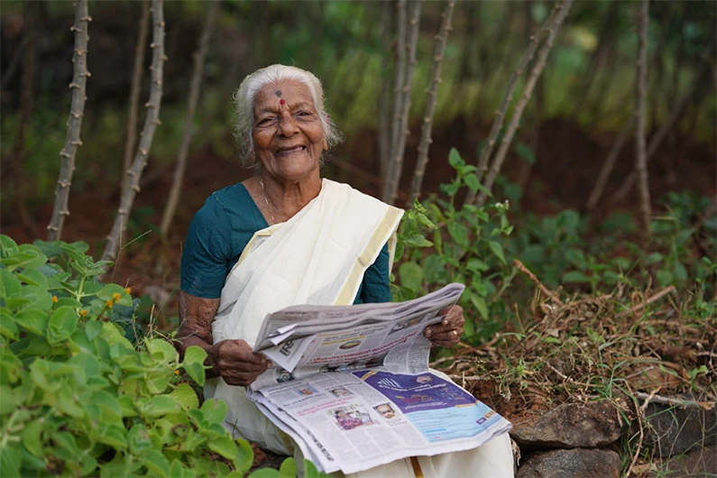 Fulfilling her lifelong dream, 104-year-old Indian woman learns to read