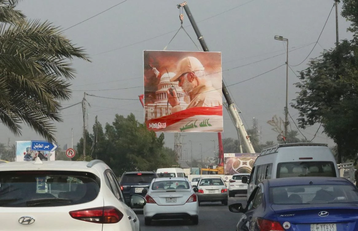 Qassem Soleimani was killed in a US drone strike in Baghdad ordered by Trump, along with his Iraqi lieutenant Abu Mahdi Al-Muhandis, infuriating Iran and its allies. (AFP)