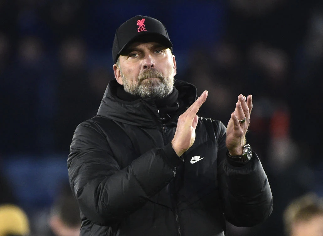 Liverpool manager Juergen Klopp refused to name the players on Friday as they were awaiting test results but Roberto Firmino and Alisson Becker were absent from pictures released by Liverpool of a club training session. (Reuters)