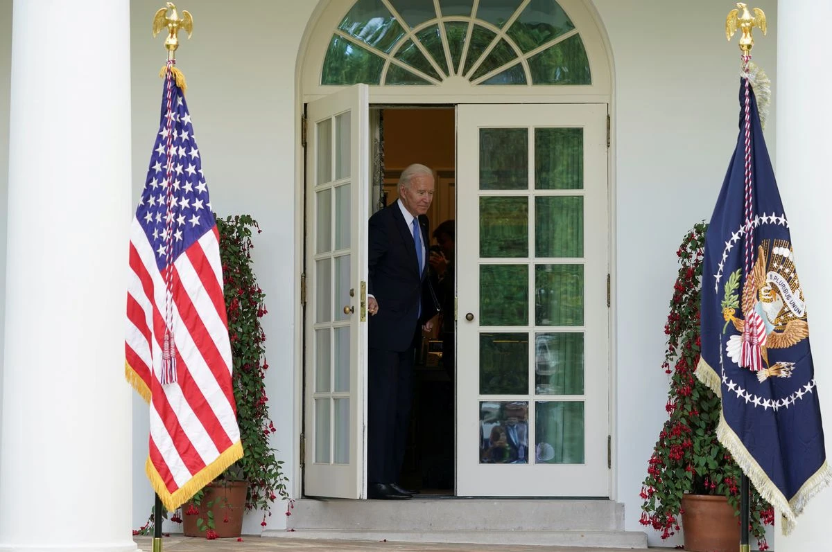 U.S. President Joe Biden, White House, Washington, D.C., U.S., May 13, 2021. (Reuters)