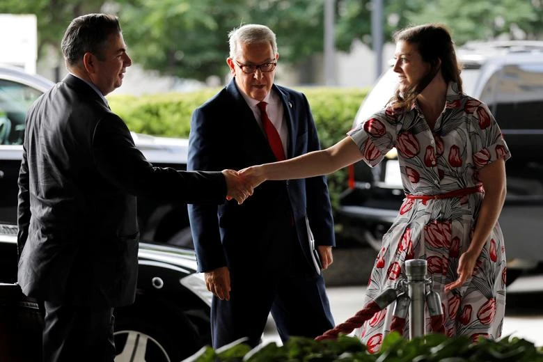 Ankara has named Serdar Kilic, center, a former Turkish ambassador to the U.S., as its special envoy to lead the discussions with the Armenians. (Reuters)
