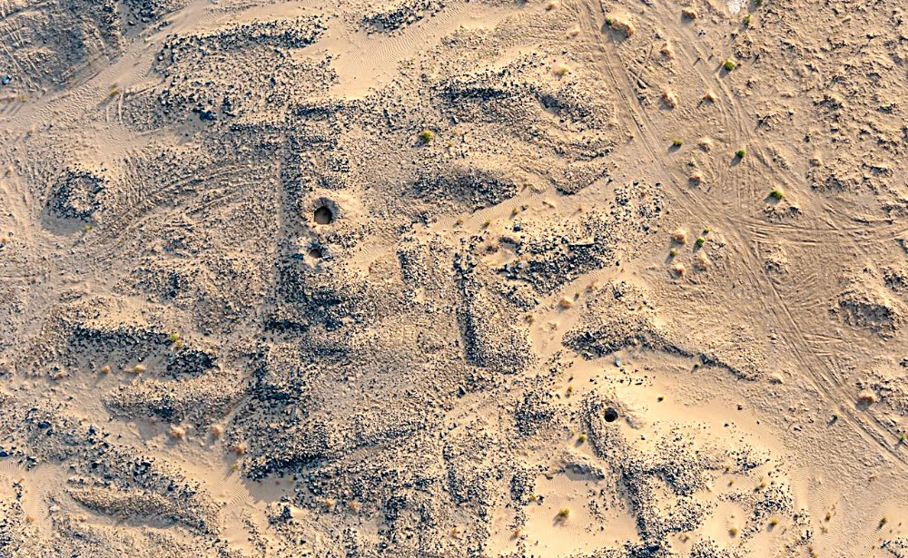 Eye in the sky finds ancient Saudi village beneath the sands
