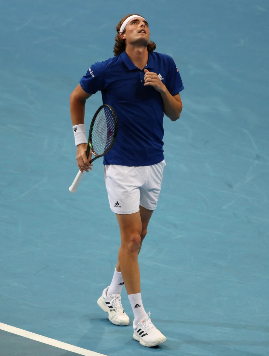 Tsitsipas injury blow as Greece beaten by Poland at ATP Cup