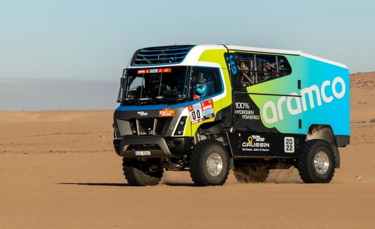 Aramco sponsoring entry of Dakar Rally’s first hydrogen-fueled truck