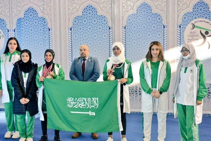 Delight for Saudi women’s team after finishing second at 2021 Arab Weightlifting Championship in Iraq