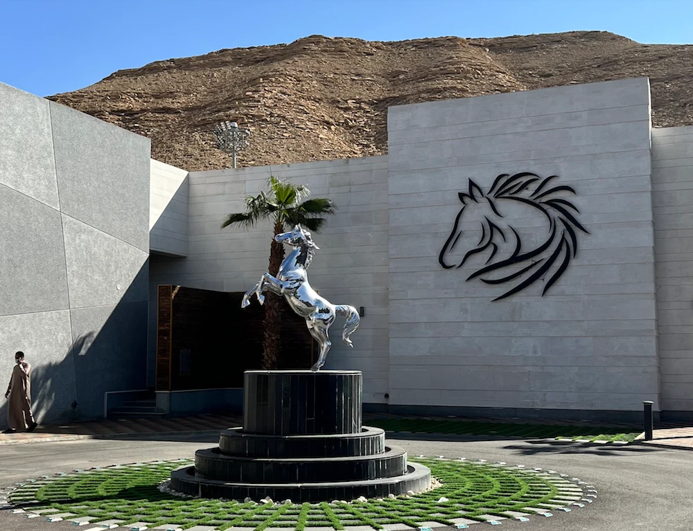 The International Equestrian Resort in Riyadh, the location of the Ubayyah in Diriyah festival. (AN Photo/Zaid Khashogji)