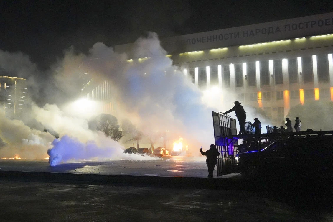 More than 200 detained in Kazakhstan unrest, president removes ex-leader from post