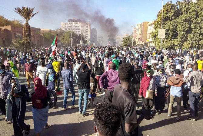 The United States and European Union warned Sudan’s military on Tuesday against naming its own prime minister after civilian leader Abdalla Hamdok quit amid protests against the junta. (File/AFP)