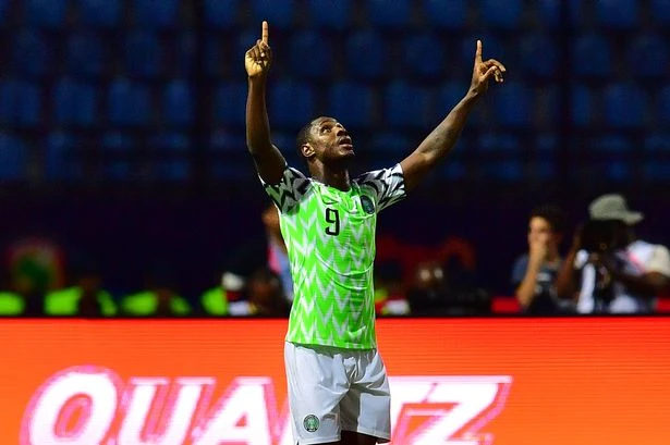 Ighalo, who has netted 16 times for his country, is currently the leading goalscorer in the Saudi Pro League season. (AFP/File Photo)