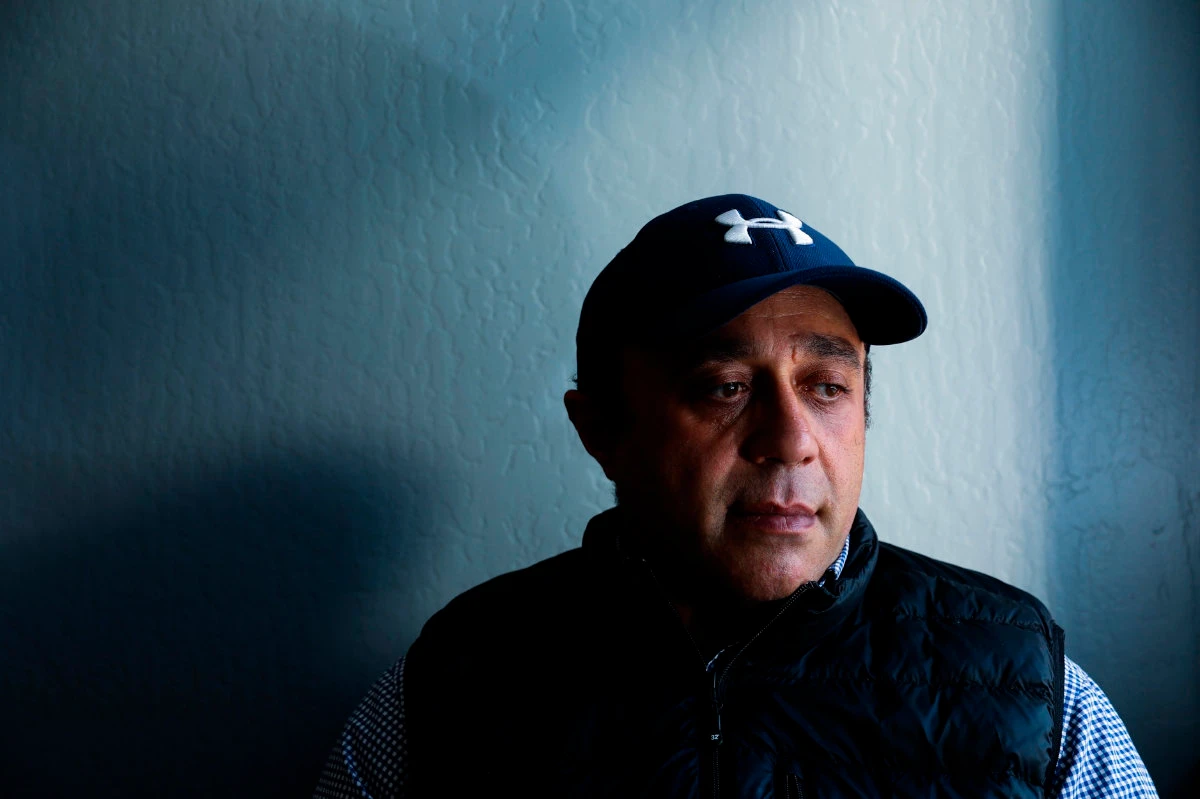 Egyptian immigrant Ali Badr, a gig driver in the US, is suing the San Francisco Bay Area city of San Ramon for use of excessive force. (Yalonda M. James/San Francisco Chronicle via AP)
