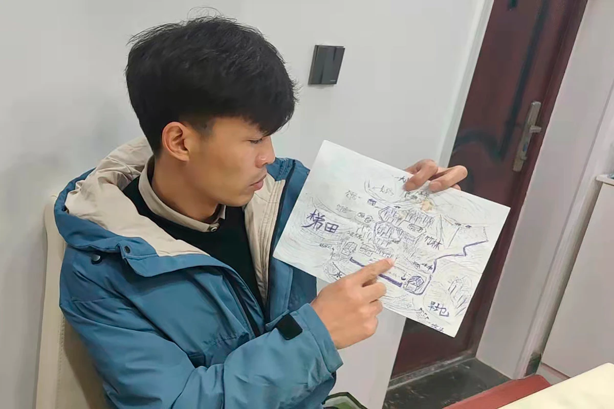 Childhood map helps ‘trafficked’ Chinese man reunite with his family after decades