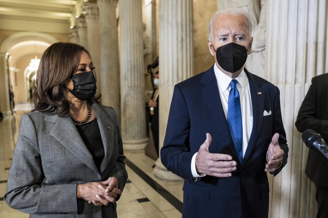 President Biden tears into Donald Trump on anniversary of Capitol ‘insurrection’