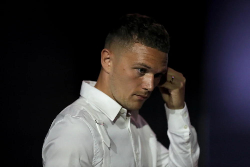 Eddie Howe thinks the capture of former Manchester City and Tottenham Hotspur defender Trippier is a real statement of intent by the club's new owners. (Reuters/File Photo)