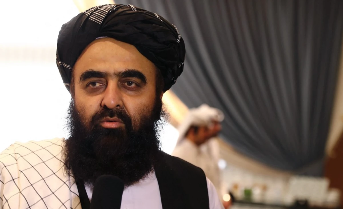 Taliban Foreign Minister Amir Khan Muttaqi is in Iran to discuss border, economic and refugee issues. (File/AFP)
