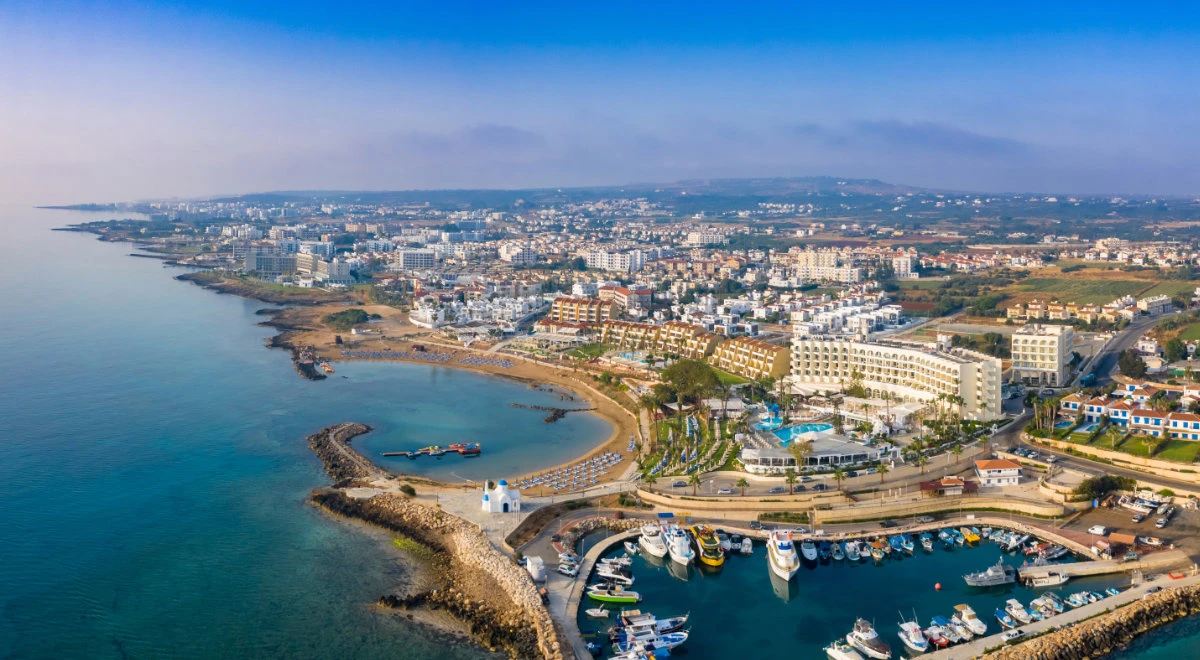 A panoramic view of Protaras, Cyprus. (Shutterstock)