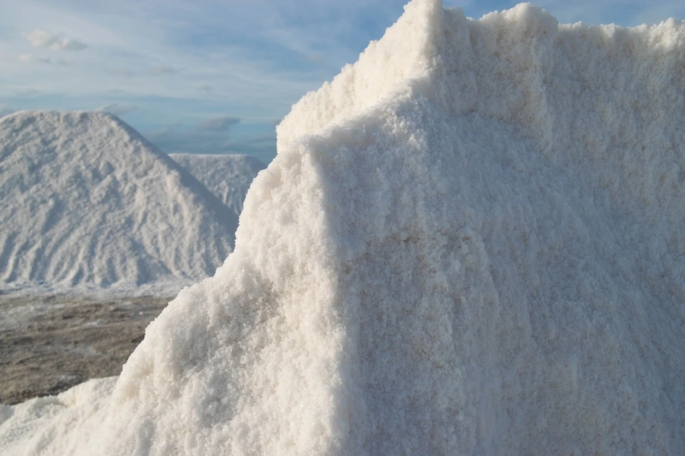 Salt at a salt field in Saudi Arabia (Shutterstock)