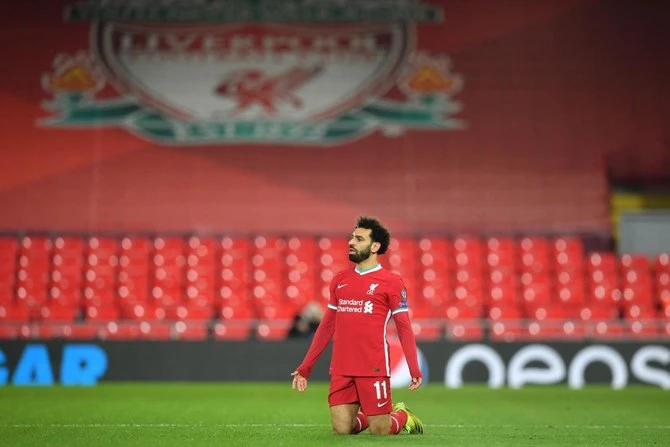 Liverpool forward Mohamed Salah. (AFP)