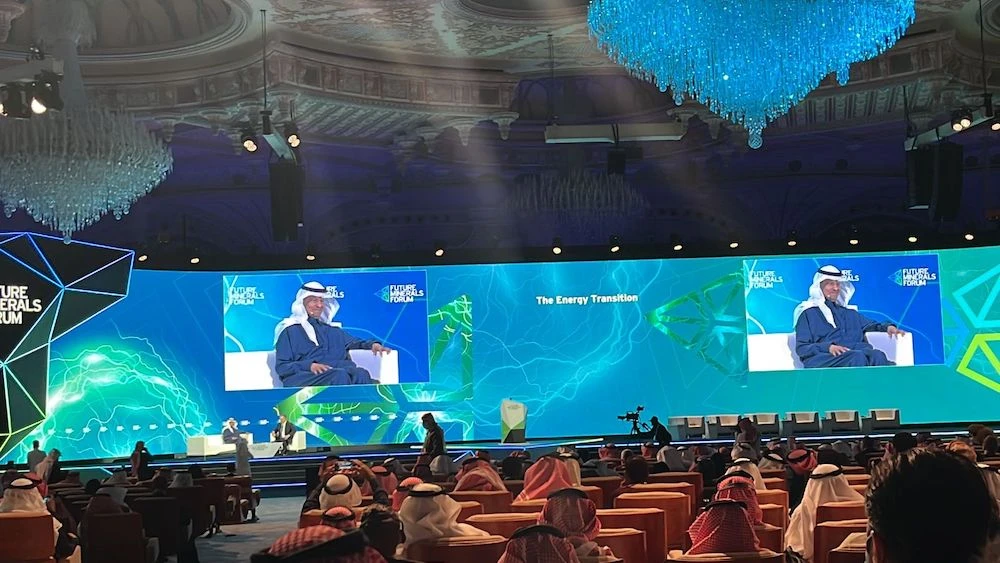 The event is aimed at highlighting the role of mining in Saudi Vision 2030.
