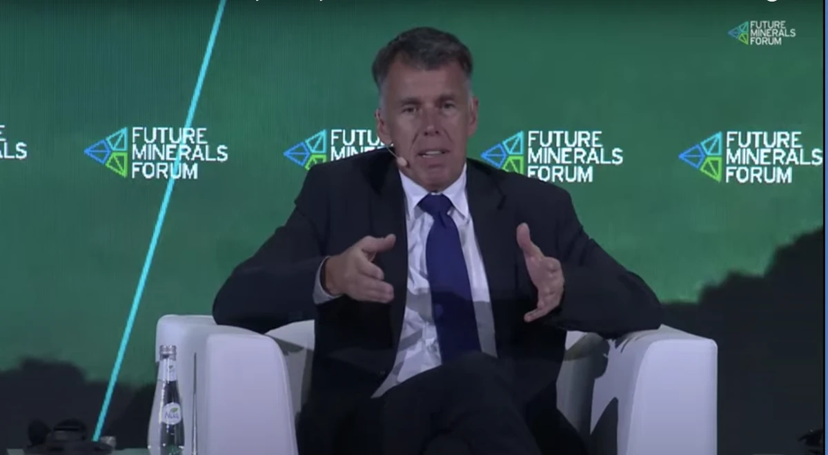 Joachim Berlenbach from the Earth Resource Investment Group (Screenshot)