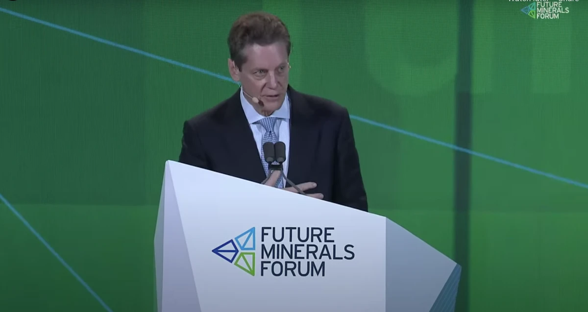 Robert Friedland, co-chairman of the Canada-based Ivanhoe Mines (Screenshot)