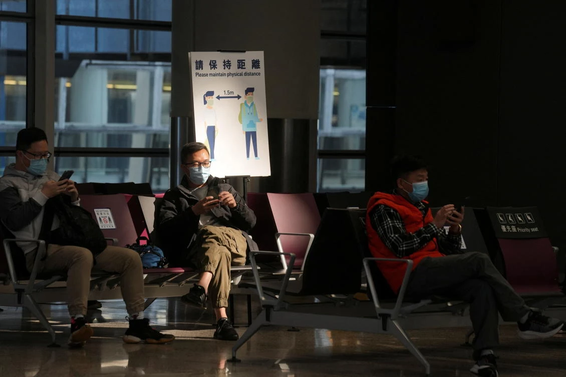 Passengers from more than 150 nations will be banned from transiting through Hong Kong. (File/Reuters)