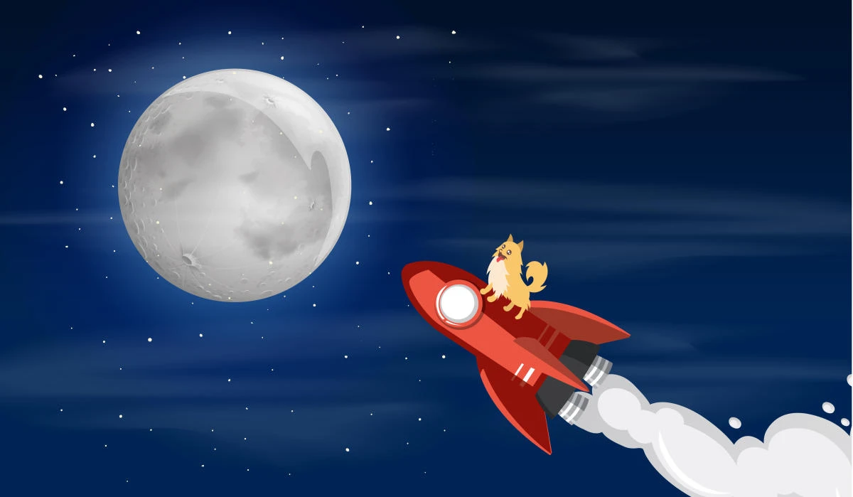 Dogecoin soared 4,000 percent last year as Elon Musk promoted it in a series of tweets. (Shutterstock)