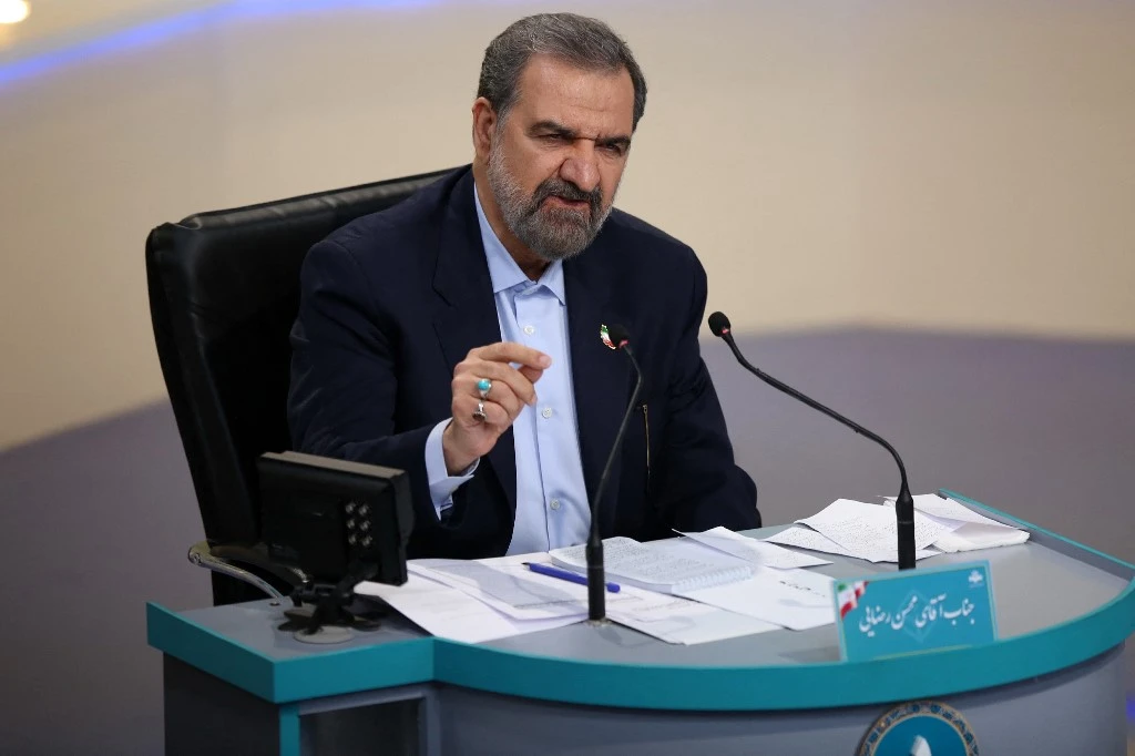 Mohsen Rezaee, vice president for economic affairs, represented Iran at Ortega’s inauguration on Monday. (File/AFP)