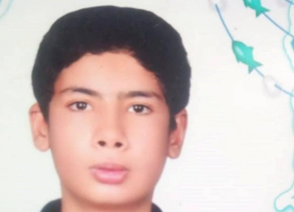 Hossein Shahbazi was 17 years old when he was arrested for the fatal stabbing of a classmate during a brawl. (Amnesty International)