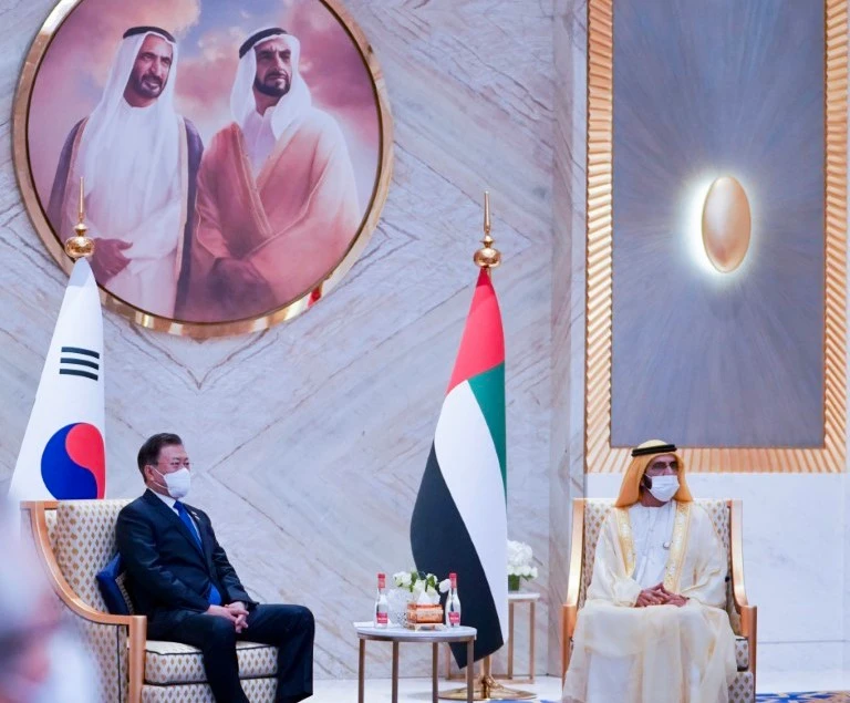 UAE and South Korea sign agreements in defense, hydrogen cooperation