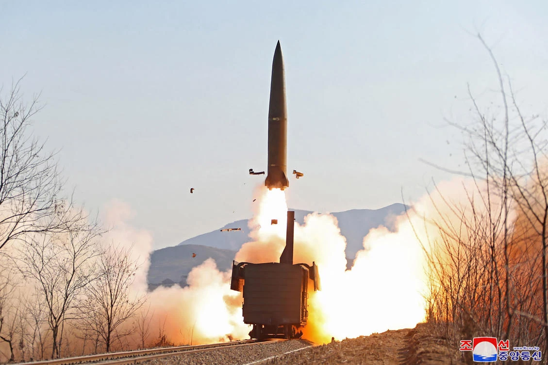 The launches come at a delicate time in the region, with North Korea’s sole major ally China set to host the Winter Olympics next month and South Korea gearing up for a presidential election in March. (File/AFP)