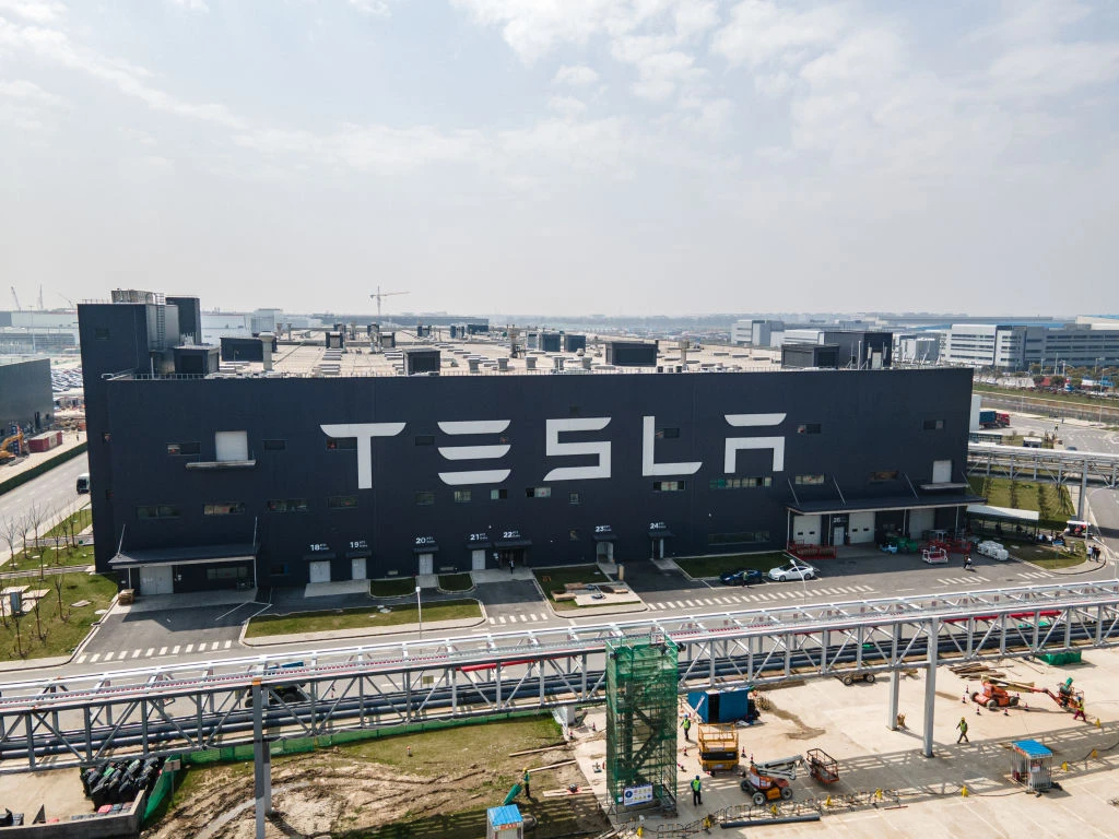 Tesla Shanghai Gigafactory. Getty Images