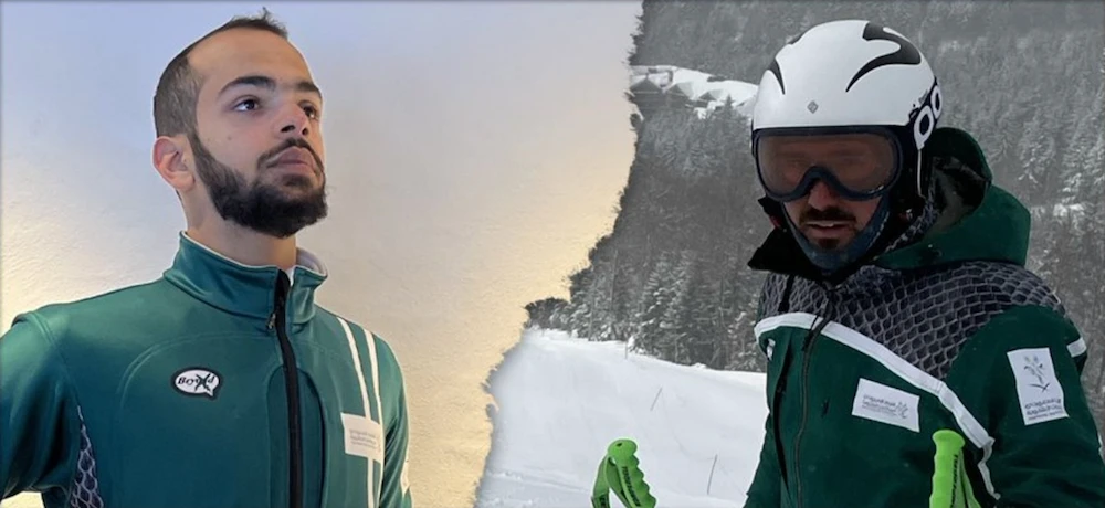 Two Saudi skiers make history by qualifying for Winter Olympics