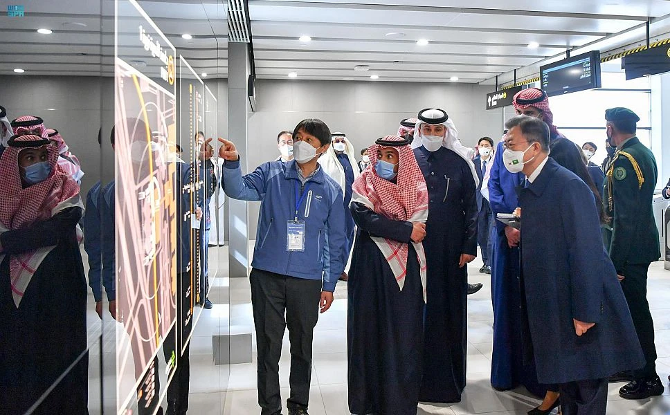 South Korean president tours Riyadh Metro, historic Turaif during visit to Saudi Arabia