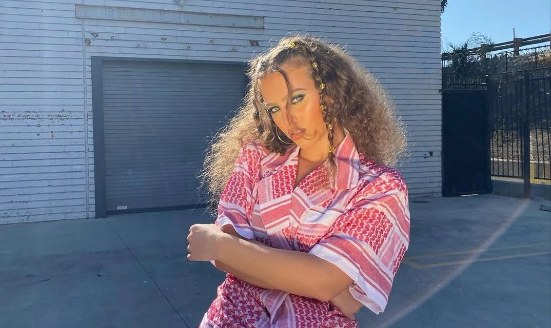 The new collaboration sees the 19-year-old upcoming star team up with veteran Tunisian rapper and composer Balti on a single titled “Ghareeb Alay.” (Instagram)