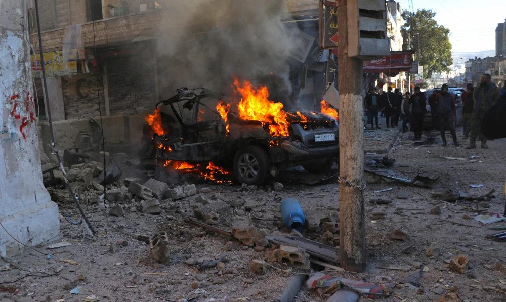 Two children among 6 civilians killed in attack on northern Syrian city
