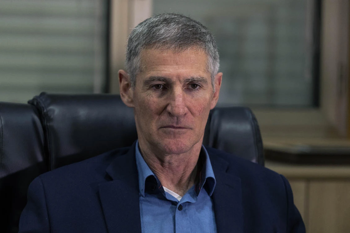 Golan, a former deputy military chief, is now a legislator with the dovish Meretz party, where he has repeatedly spoken out against settler violence against Palestinians. (File/AFP)