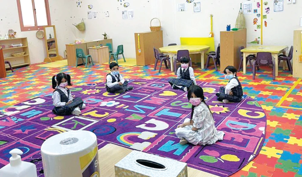 Saudi elementary, kindergarten students excited about return to school