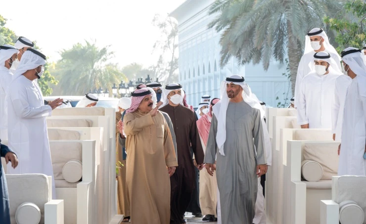 Bahrain’s king condemns Houthi attack on UAE during Abu Dhabi visit