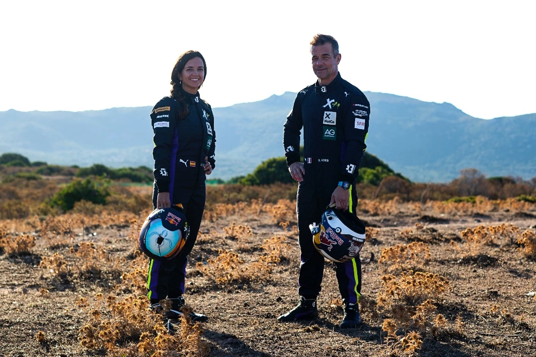 Sébastien Loeb and Cristina Gutiérrez will continue as X44's drivers in Season 2 of Extreme E. (Extreme E)