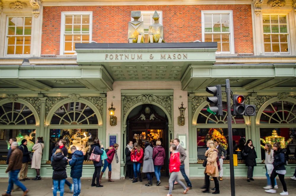 Fortnum & Mason, an upmarket shop in Piccadilly that counts Queen Elizabeth II and Prince Charles among its customers, wants to expand into Qatar. (Shutterstock)