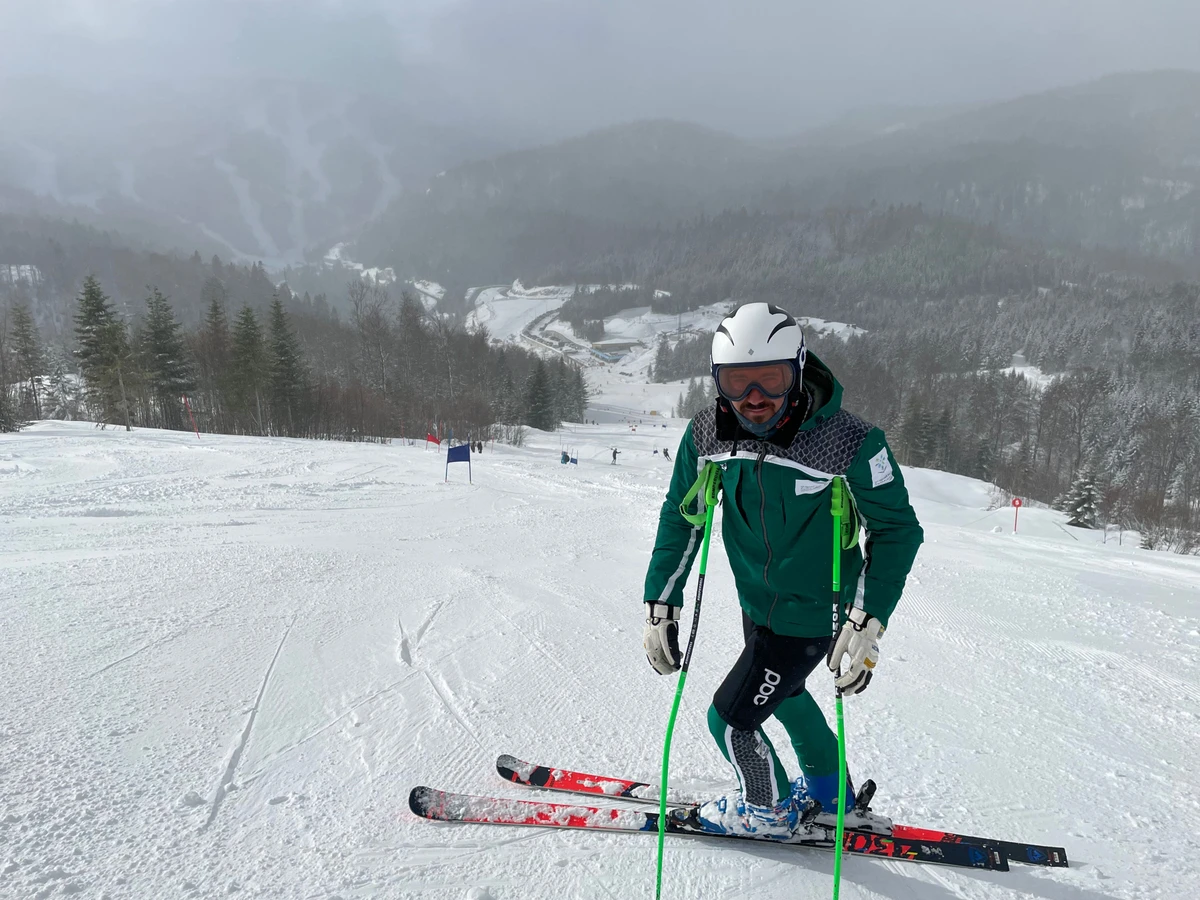 Meet Fayik Abdi, the first Saudi Arabian skier to qualify for the Winter Olympic Games