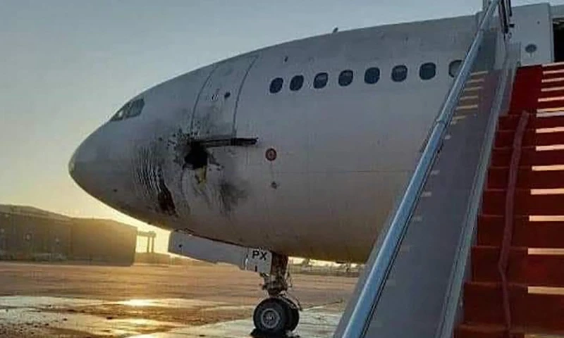 Iraqi army: Rockets hit Baghdad airport, damage two planes