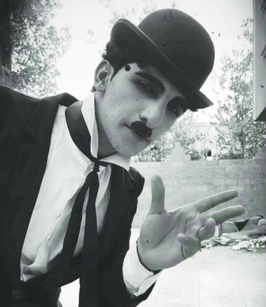 Silence is golden for Saudi social media star’s video tribute to Charlie Chaplin