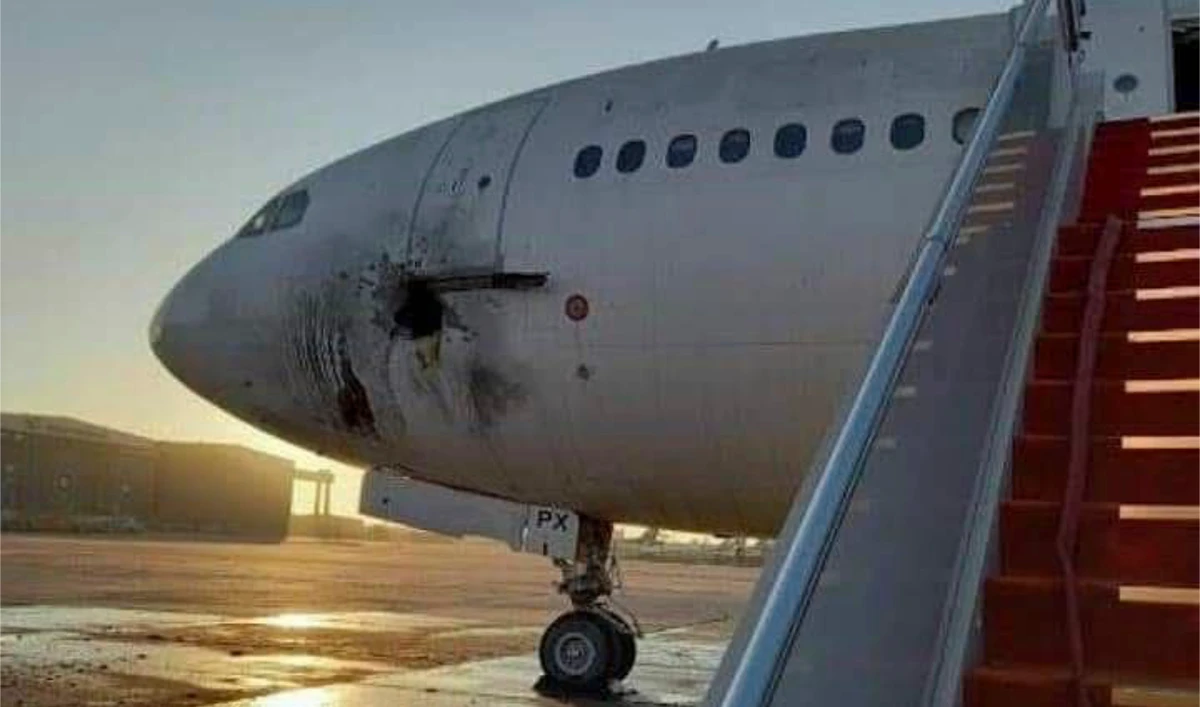 The police sources did not report any other damage or any injuries. (Iraqi Ministry of Transport)